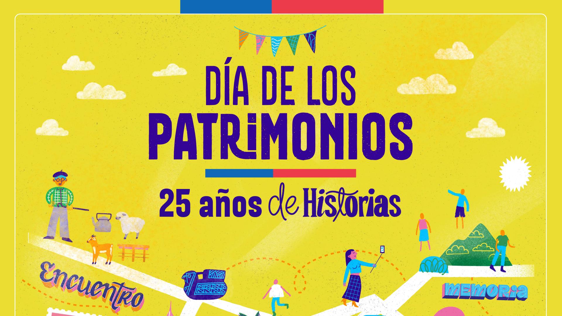 Afiche Día de los Patrimonios 2024