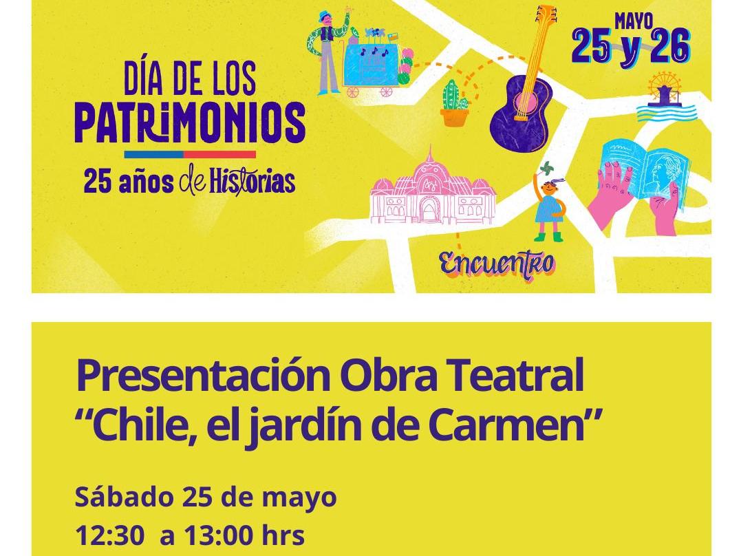 Chile, el Jardín de Carmen