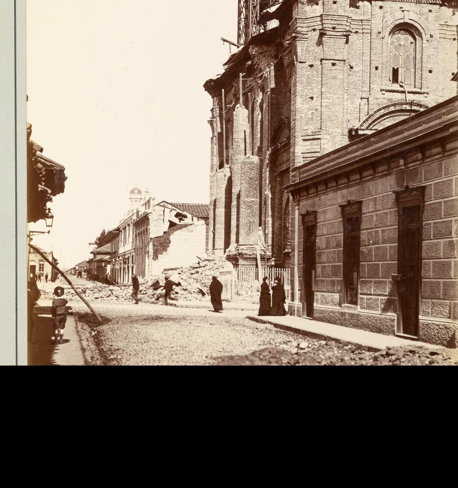 Iglesia Matriz y 1 poniente  1906, 1906